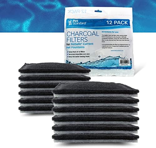 PET STANDARD Filters for PetSafe Current & Aqua Cube, 12-Pack - Image 2