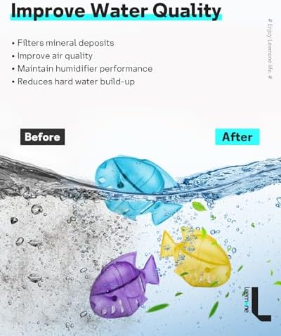 Leemone Humidifier Cleaning Fish for Humidifiers & Fish Tanks, 6 Pack - Image 4