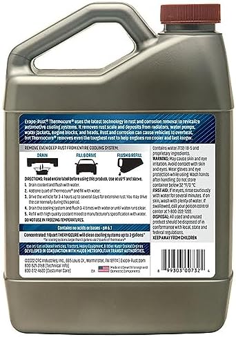 CRC Thermocure Cooling System Rust Remover and Flush - Water-Based - 32 oz - Image 2