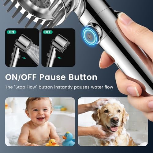 Filtered Shower Head with Handheld 2PCS Filters ShowerHead - Image 5