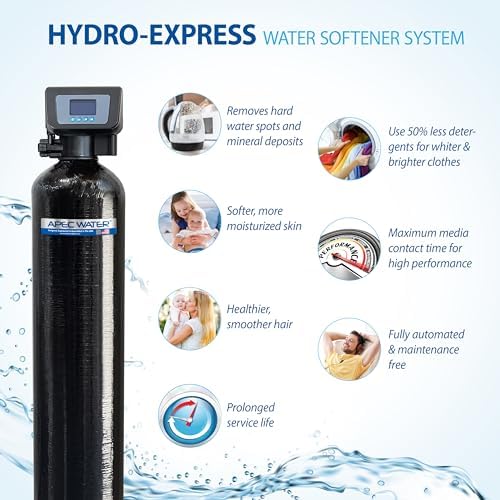 APEC Water WH-SOFTENER-30-FG Reverse Osmosis System, Water Softener Bundle - Image 2