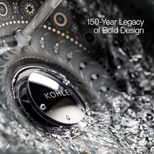 KOHLER Cinq Round Single-Function Filtered Showerhead, 2.5 GPM - Image 3