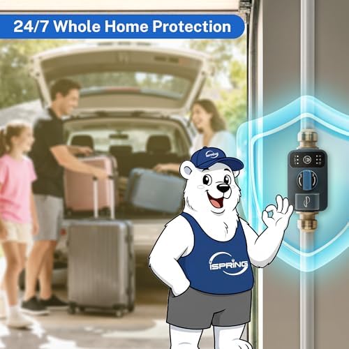 iSpring LS43WL Smart Leak Detector - Auto Water Shut-Off - Image 6