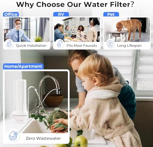 iSpring CKC1 Chlorine Removal Countertop Water Filter System, 10000 Gallons - Image 5
