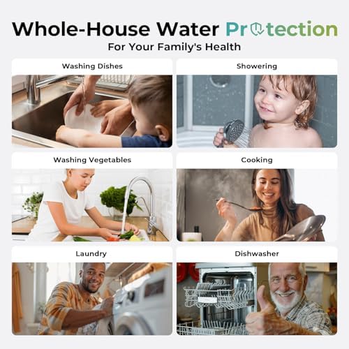iSpring F2WGB21BPFKS 2-Stage Whole House Water Filter Set for WGB21B-PFKS - Image 7