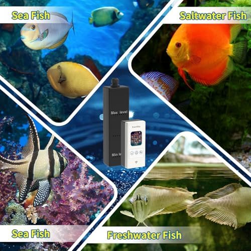 Kactoily Smart Aquarium Monitor All in One pH/ORP/Salt/S.G/TDS/EC/Temp 24h Online Freshwater and Saltwater Fish Tank Tester (WiFi Version) - Image 4
