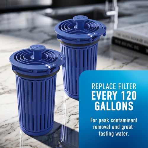 Ninja HydraSense Water Filter Replacement, 2-Pack, Countertop Filtration - Image 2