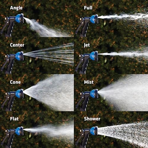 VIKING Garden Hose Nozzle with 8 Spray Patterns for Washing Cars - Image 4