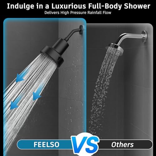 FEELSO Filtered Shower Head, High Pressure Shower Head with Filters - Image 3