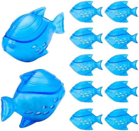 Humidifier Cleaning Fish, Tank Cleaner for Most Humidifiers, 12 Pack, Blue by Funmit