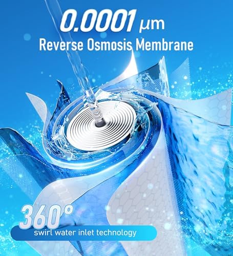 DESENRUIS Reverse Osmosis System, Dual RO Water Filter, 800GPD - Image 4
