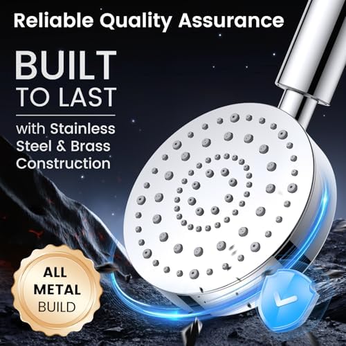 FEELSO Filtered Shower Head with Handheld, High Pressure Shower Filter Head - Image 2