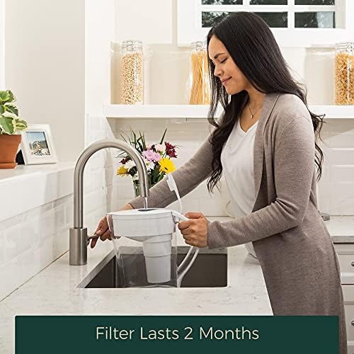 Santevia MINA Alkaline Water Filter Value Pack | 3-Pack At Home Water Pitcher Filter Adds Minerals and Makes Alkaline Water | Chlorine and Lead Water Filter| Made In North America - Image 6