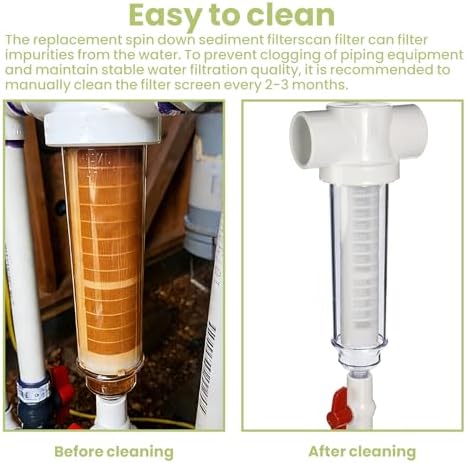 1-1/2" 250 Mesh Spin Down Sediment Replacement Filter Screen - Image 6