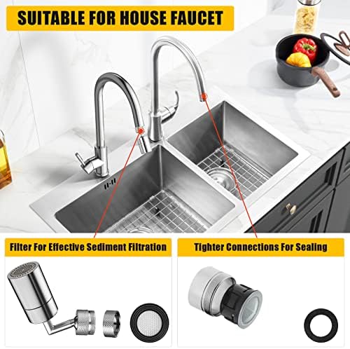 155 PCS Rubber & Silicone Hose Washers Kit, 20 Sizes with Screen Filter - Image 4