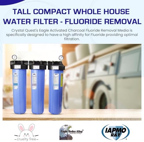 Crystal Quest Tall Compact Whole House Fluoride Water Filter, Without Stand - Image 2