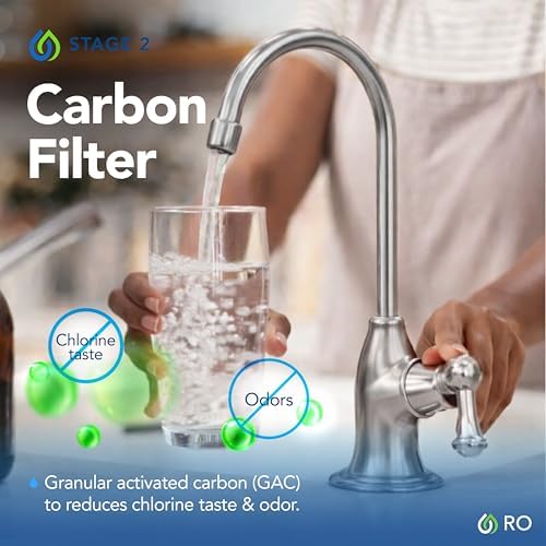 Kind Water 6-Stage Reverse Osmosis Drinking Water System with Chrome Faucet (Oil Rubbed Bronze) - Image 5