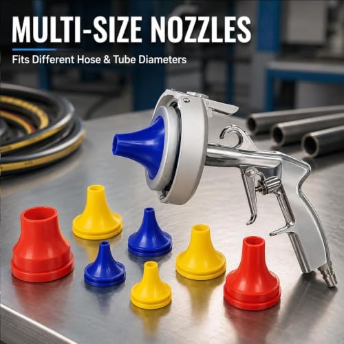 Pneumatic Pipe Cleaning Gun, Pipe Inner Wall Cleaner - Image 3