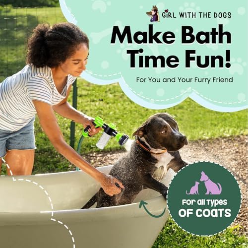 Girl With The Dogs Soap Dispensing Canister Replacement 3.5oz/100ml for Pet Wash Sprayer Nozzle for Dog Wash & Bathing Supplies - Image 5