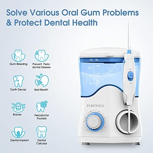 TUREWELL FC162 Water Dental Flosser for Teeth/Braces - Image 2