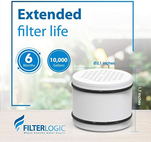 Filterlogic WHR-140 Shower Filter, Replacement for Culligan® WHR-140 - Image 3