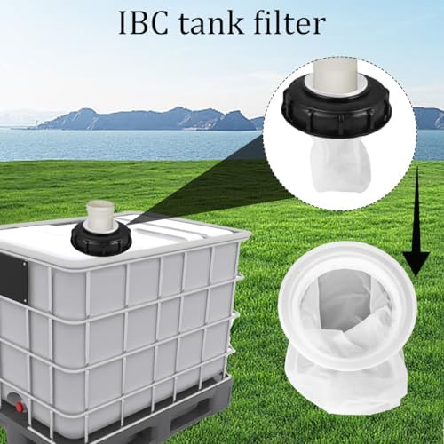 IBC Lid Filter Screen Nylon Screen IBC Tote Lid Filter for Water Tank Rain Barrel Washable - Image 6