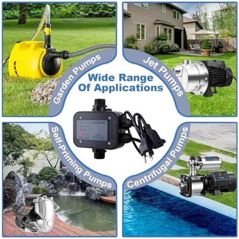 Smart Water Pump Pressure Controller, Automatic Electronic Switch 110-120V - Image 7