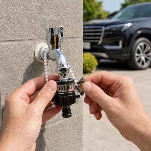 Dog Washing Hose Attachment, 8-in-1 Dog Shower Attachment & Hose Nozzle - Image 3