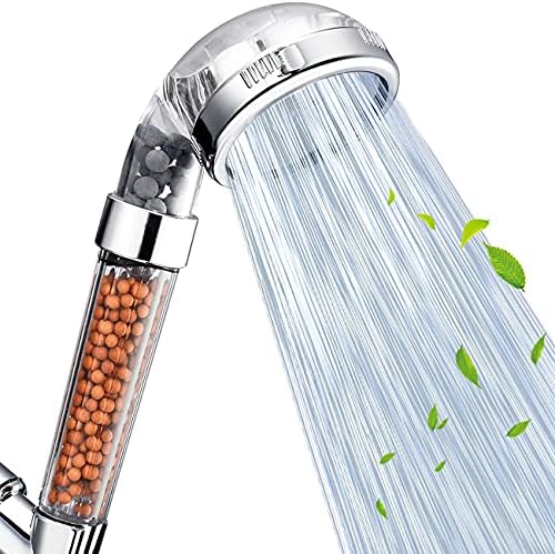 NOSAME Shower Head, Filter Filtration High Pressure Water Saving 3 Mode Function Spray Handheld Showerheads for Dry Skin & Hair by Nosame