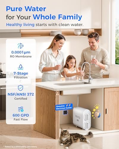 Waterdrop G2P600 Under-Sink RO System, 600 GPD Tankless Water Filtration - Image 2