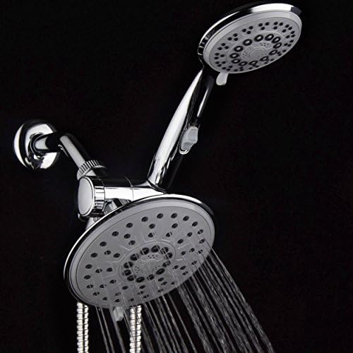 High Pressure 30-mode Dual 6" Rainfall Handheld Shower Head Combo - Image 6