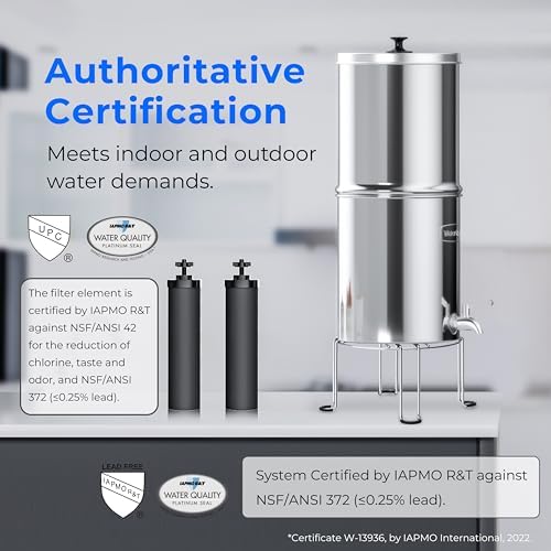 Waterdrop TK-A-FS Gravity Water Filter System, NSF/ANSI 42&372 Standard - Image 4