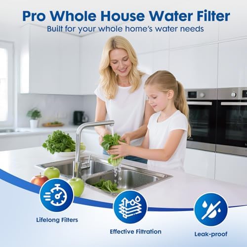 3-Stage Whole House Water Filter System, 0.5 Micron Filtration - Image 2