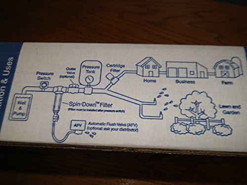 Campbell FT4-100 MESH Water Filter 1" Spin Down Type Well Pump Irrigation Made in USA - Image 4