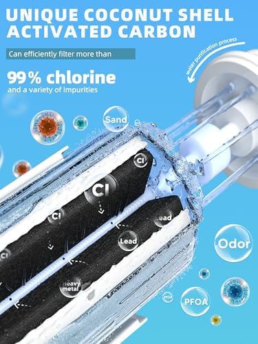 UKF8001 Fit for Kitchenaid, Everydrop filter 4, Whirlpool EDR4RXD1, Rwf0900a water filter Krfc300ess01, Wrf555sdfz, Wrf535swhz, Wrx735sdhz, Wrx735sdbm, Wrx735sdhz00, UKF8001AXX-750 4 packs By BOGDA - Image 3
