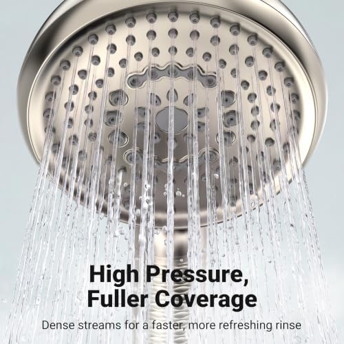 KOSNEW Filtered Shower Head with Handheld, 9 Spray Modes with 1PCS Filter - Image 4