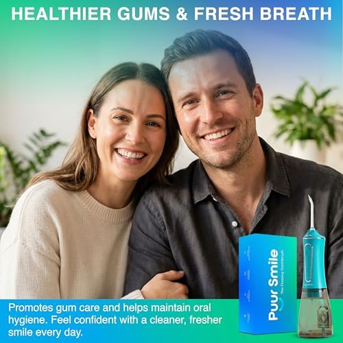 Professional Water Flosser - Advanced Dental Care for a Healthier Mouth, Gum, and Teeth - IPX7 Waterproof Oral Irrigator | 7 Replacement Tips, Travel-Friendly, Rechargeable - Oral Hygiene (Green) - Image 7