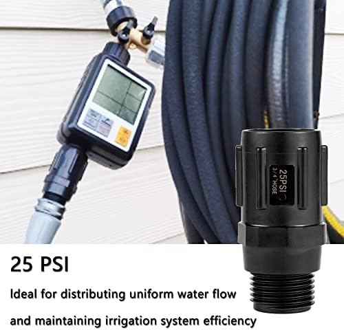 10 Pcs 1/2 Inch Drip Irrigation Tubing to Faucet/Garden Hose Adapter, 3/4" FHT to 1/2" (1/2" ID x0.6-0.65" OD) Drip Irrigation Fittings (25PSI+2Pack) - Image 4