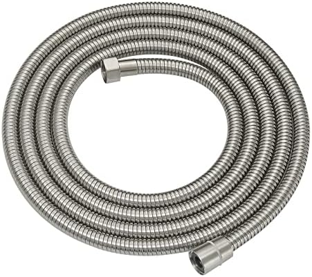 RUMOSE 118 inches Extra Long Shower Hose, Nickel by RUMOSE