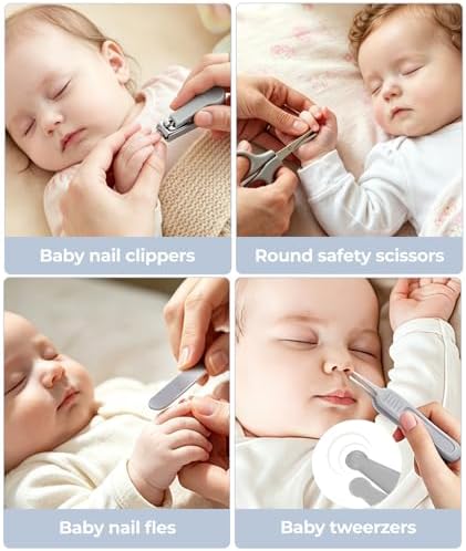 YASEW Baby Grooming Kit, Storage Bag, Newborn Essentials, Baby Shower Gift - Image 3