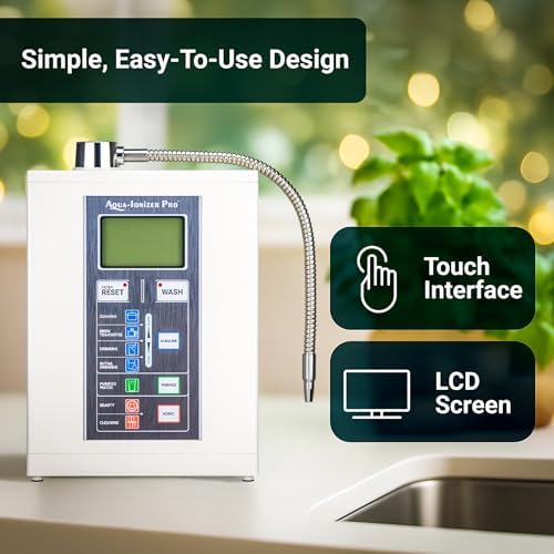 Aqua Ionizer Deluxe 7.0 | Water Ionizer | Alkaline Water Filtration System | Produces pH 4.5-11.0 | Up to -800mV ORP | 4000 Liters Per Filter | 7 Water Settings - Image 3