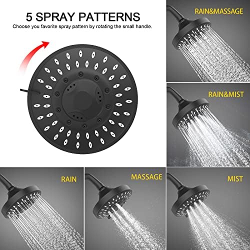 FEELSO Shower Head with Shower Filter, Filtered Shower Head for Hard Water - Image 4