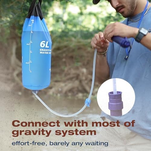 Membrane Solutions S2 Detachable Water Filter Straw, 5-Pack - Image 4