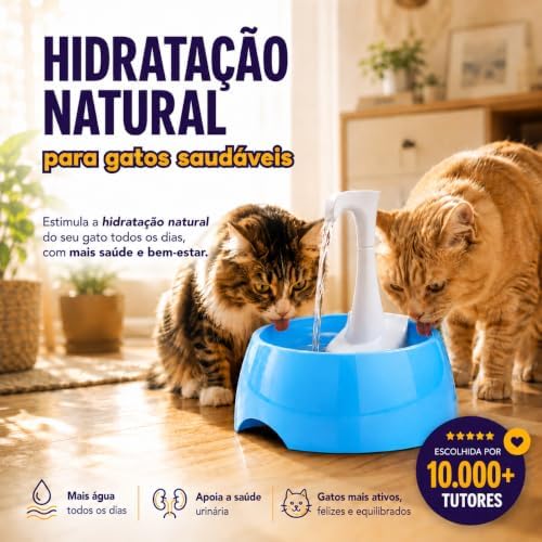 Aqua First Pet Water Fountain – Automatic Water Dispenser for Dogs, Cats, and Small Pets – Indoor Hydration Bowl – 1.2L/42 fl oz – Blue - Image 2
