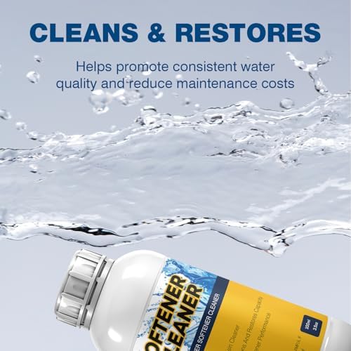4-Pack Liquid Water Softener Cleaner, Water Softener Cleaner Solution - Image 5