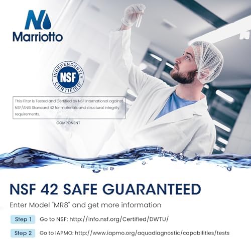 MARRIOTTO MWF Refrigerator Water Filter NSF 42 Certified, 4 Pack - Image 3