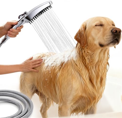 G-Promise 3Mode Dog Shower Attachment with Pause Mode Indoor & Outdoor Use by G-Promise