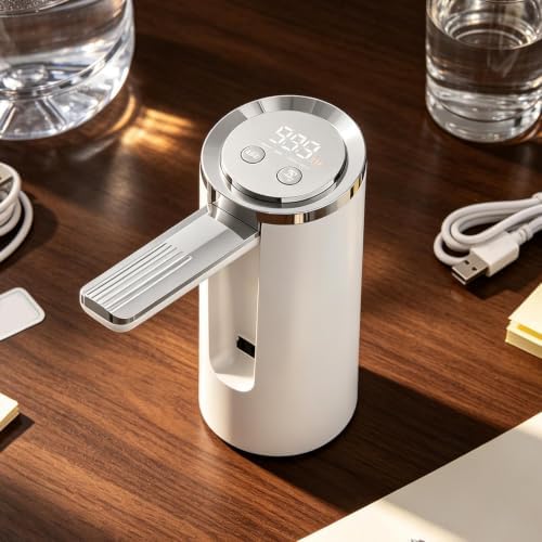 Water Jug Dispenser Pump - Portable Electric 4-Modes Rechargeable Drinking - Image 6