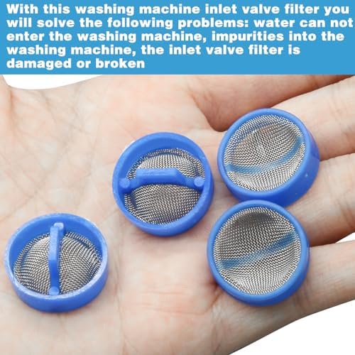 20Pcs Washing Machine Water Filter, Washing Machine Water Inlet Valve Washing Machine Filter Hose Washer with Screen Filter, Washing Machine Hose Filter Inline Water Filter Washing Machine Inlet Valve - Image 5