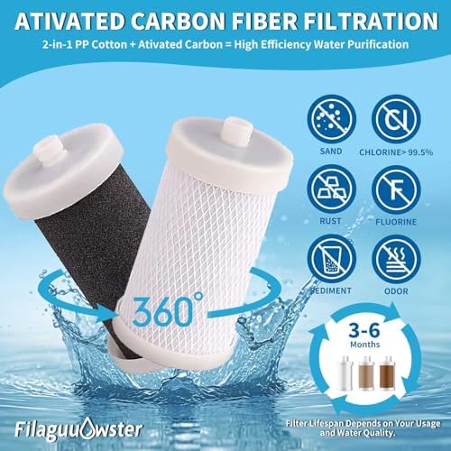 Washing Machine Water Filter, Carbon Shower Filter, Chlorine Filter for Tap - Image 5
